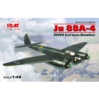 ICM 1/48 Ju 88A-4, WWII German Bomber 48233 Plastic Model Kit