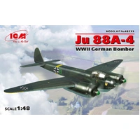 ICM 1/48 Ju 88A-4 WWII German Bomber Plastic Model Kit