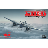ICM 1/48 Ju 88C-6b, WWII German Night Fighter 48239 Plastic Model Kit