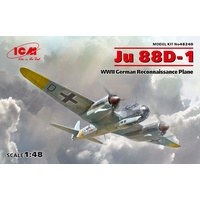 ICM 1/48 Ju 88D-1, WWII German Reconnaissance Plane 48240 Plastic Model Kit