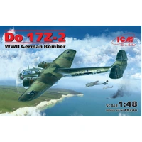 ICM 1/48 Do 17Z-2 WWII German Bomber Plastic Model Kit