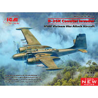 ICM 1/48 B-26K Counter Invader USAF Vietnam war Plastic Model Kit