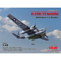 ICM 1/48 A-26B-15 Invader, USA Bomber 48282 Plastic Model Kit