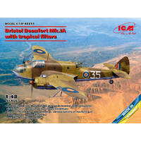 ICM Models 1/48 Bristol Beaufort Mk.IA w/tropical filter Plastic Model Kit
