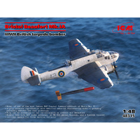 ICM 1/48 Bristol Beaufort Mk IA Torpedo- Plastic Model Kit