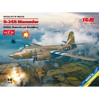 ICM 1/48 B-26B Marauder WWII American Bomber Plastic Model Kit
