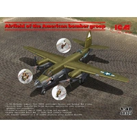 ICM 1/48 Airfield of the American Bomber Group Plastic Model Kit