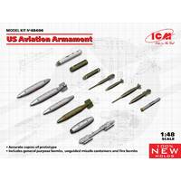 ICM 1/48 US Aviation Armament Plastic Model Kit 48406