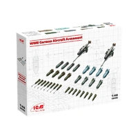 ICM 1/48 WWII German Aircraft Armament Plastic Model Kit