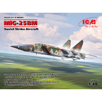 ICM 1/48 MiG-25 BM, Soviet Strike Aircraft Plastic Model Kit 48905
