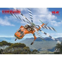 ICM 1/35 Sikorsky S-64E Skycrane Plastic Model Kit