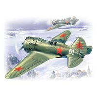 ICM 1/72 I-16 Type 24 Plastic Model Kit 72071