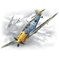 ICM 1/72 Messerschmitt Bf 109E-3 WWII German Fighter Plastic Model Kit