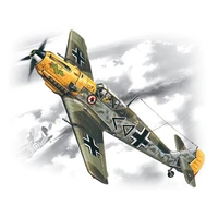 ICM 1/72 Messerschmitt Bf 109E-4 WWII German Fighter Plastic Model Kit