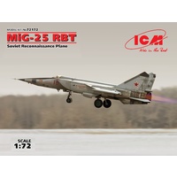 ICM 1/72 MiG-25 RBT, Soviet Reconnaissance Plane Plastic Model Kit 72172