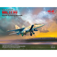 ICM 1/72 MIG-25 RU Soviet training Aircraft Plastic Model Kit 72176