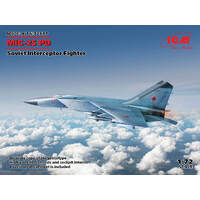 ICM 1/72 MiG-25PD Soviet Interceptor Fighter Plastic Model Kit 72177