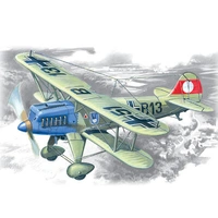 ICM 1/72 Heinkel He 51A-1 German Biplane Fighter Plastic Model Kit