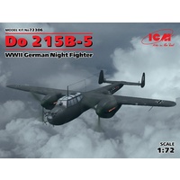 ICM 1/72 Do 215B-5, WWII German Night Fighter Plastic Model Kit 72306