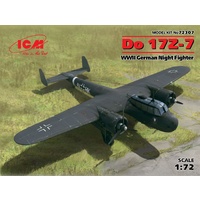 ICM 1/72 Do 17Z-7, WWII German Night Fighter Plastic Model Kit 72307