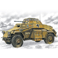 ICM 1/72 Sd.Kfz.222 Plastic Model Kit 72411