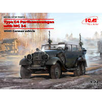 ICM Models 1/72 Type G4 Partisanenwagen with MG 34 Plastic Model Kit