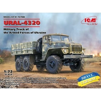 ICM 1/72 URAL-4320 Military Truck of the Armed Forces of Ukraine Plastic Model Kit