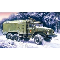 ICM 1/72 Ural-375A Plastic Model Kit 72712