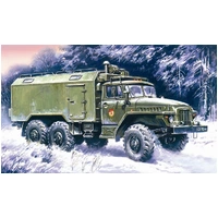 ICM 1/72 URAL-375A Command Vehicle Plastic Model Kit
