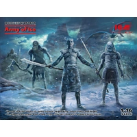 ICM 1/16 Army of Ice (Night King) Plastic Model Kit Diorama Set