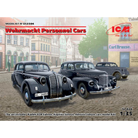ICM 1/35 Wehrmacht Personnel Cars DS3504 Plastic Model Kit