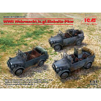 ICM 1/35 WWII Wehrmacht Ie.gl.Einheitz-Pkw Plastic Model Kit DS3513