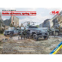 ICM Models 1/35 Battle of France, Spring 1940 Plastic Model Kit