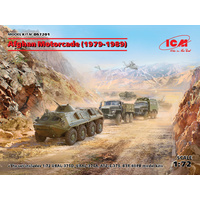 ICM 1/72 Afghan Motorcade (1979-1989) Plastic Model Kit DS7201