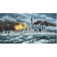 ICM 1/350 'Kronprinz' WWI German Battleship Plastic Model Kit