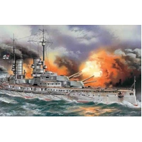 ICM 1/350 'Markgraf' WWI German Battleship Plastic Model Kit