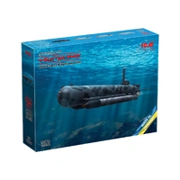 ICM 1/72 U-Boat Type 'Molch' WWII German Midget Submarine Plastic Model Kit