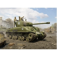 I Love Kit 1/16 M4A1E8 Medium Tank Plastic Model Kit