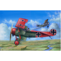I Love Kit 1/24 Fokker Dr.I Plastic Model Kit [62403]