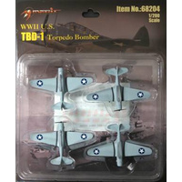 Merit 1/200 Prebuilt/ Painted TBD-1 Torpedo Bomber 68204