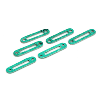 Qmax 1/10 Tuned Pipe Coupler Green (6pcs) IMA-Q811012