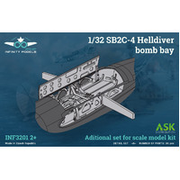 Infinity Models 1/32 SB2C-4 Helldiver bomb bay Plastic Model Kit