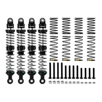 Injora DRX Dual-Rate Spring Oil Shocks for 1/10 RC Crawlers, 100mm
