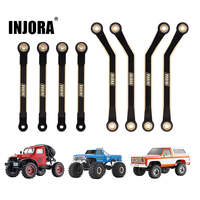 INJORA 8PCS 39g Heavy Brass High Clearance Chassis Links for FCX24 (FCX24-04) - Brass
