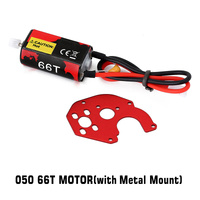 INJORA 030 050 Brushed Motor for Axial SCX24 AX24 - 050 66T Motor II (with Mount Plate)