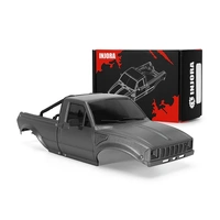 INJORA IR60-24 Pickup Hard Body for 1/24 SCX24 C10 JLU Bronco Base Camp - Gunmetal