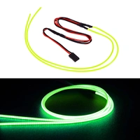 Injora Flexible Cuttable LED Strip Lights for RC Cars - Green