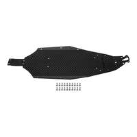 Injora Carbon Fiber Chassis Plate for 1/16 Losi Mini-B