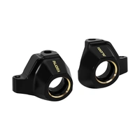 Injora Black Brass Steering Knuckles for 1/30 Axial SCX30