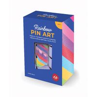 Is Gift Rainbow-Coloured Pin Art 